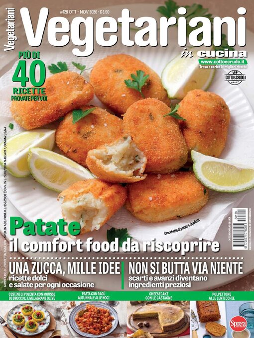 Cover image for Vegetariani in Cucina 